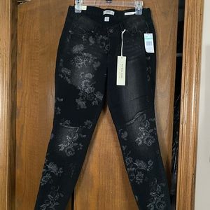 Vintage Boho Skinny Ankle Jeans